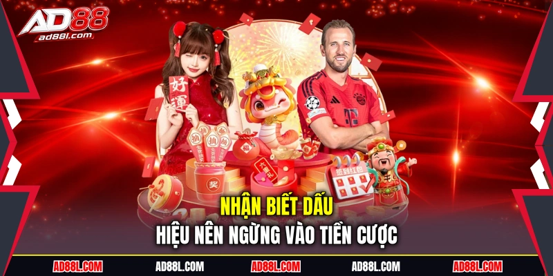 Nhận biết dấu hiệu nên ngừng vào tiền cược