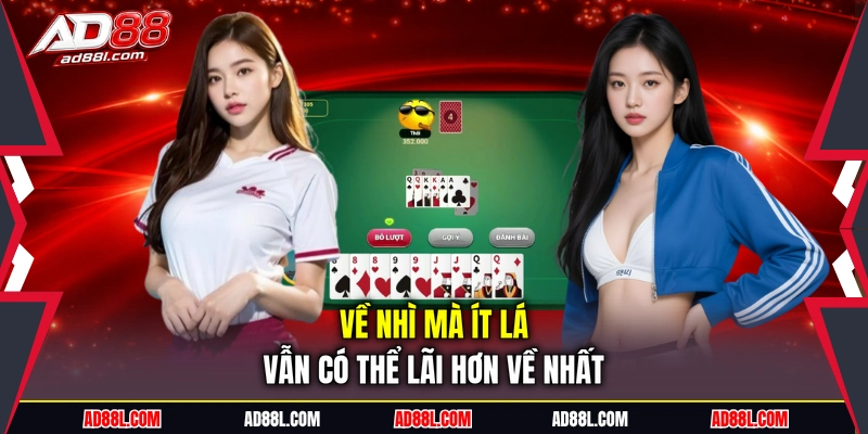 Về nhì mà ít lá vẫn có thể lãi hơn về nhất