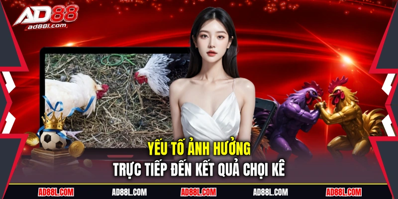 Yếu tố ảnh hưởng trực tiếp đến kết quả chọi kê